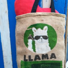 Tote bag lama