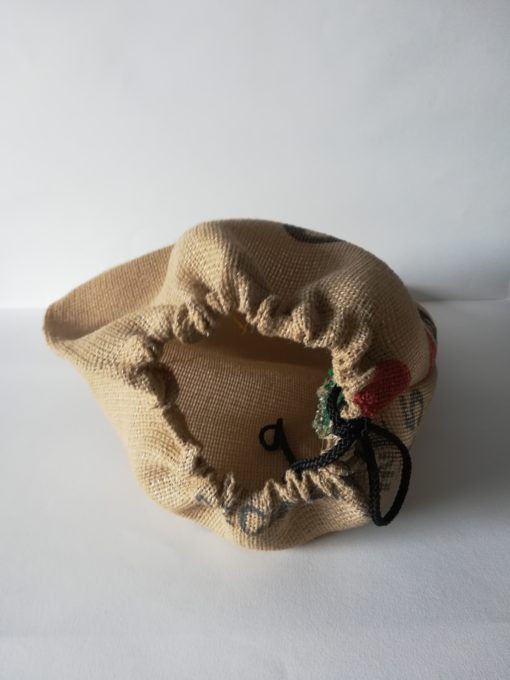 Sac à légumes, Fait-Main, unique, et en toile de jute