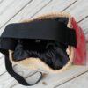 petit sac bandoulière bi-matières