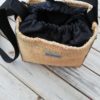 petit sac bandoulière bi-matières
