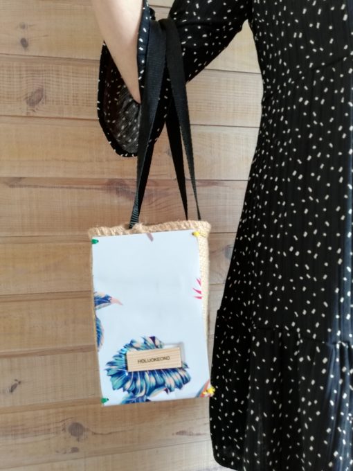 Sac à main bandoulière bi-matière, Fait-Main – Image 2
